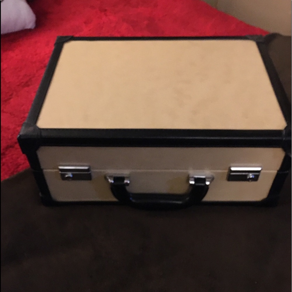 Antique train trunk